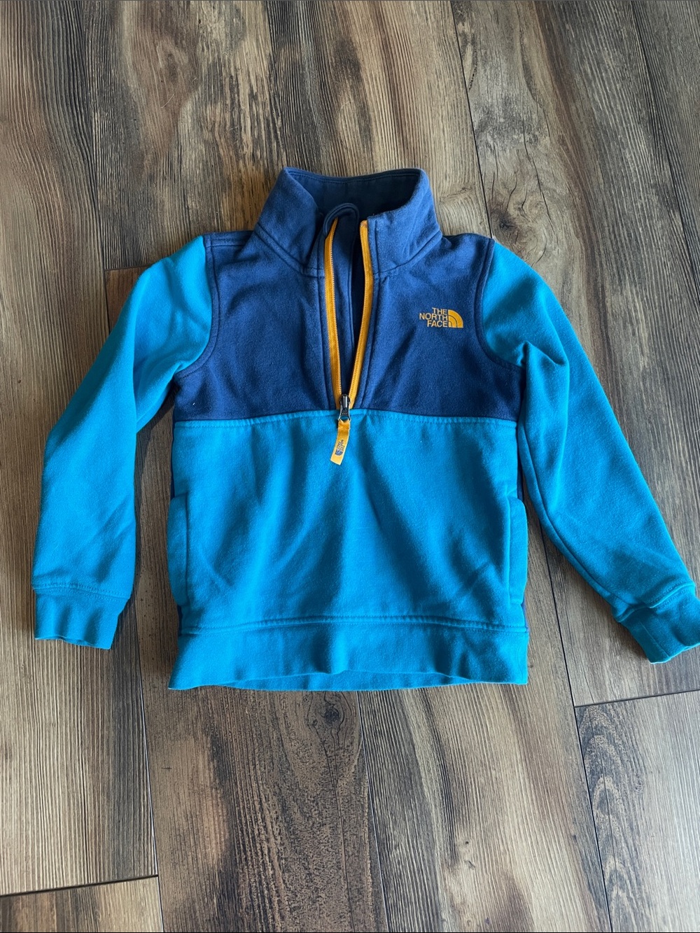 North Face Kids Half-Zip Fleece, Size 5